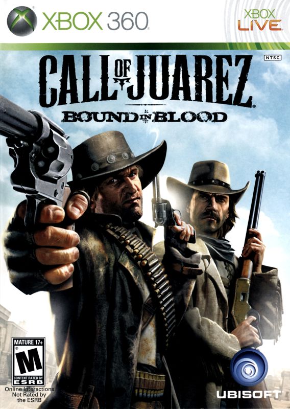 Call of Juarez box art for Xbox 360